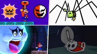 Evolution of Creepy Moments in Super Mario 2D Games (1985 - 2021)