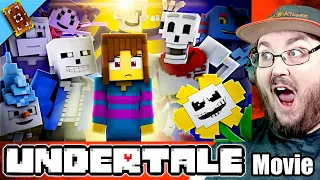 UNDERTALE THE MOVIE | EnchantedMob Minecraft Undertale Music Video Compilation #Undertale REACTION!