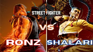 RONZ (Ken) vs shalari (Jamie) Ranked Match Set. (Street Fighter 6 Closed Beta)