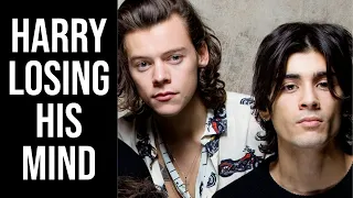 Harry Styles Losing His Mind Over Zayn