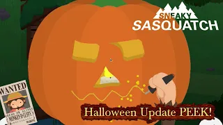 Sneaky Sasquatch Peek - Halloween Update Peek