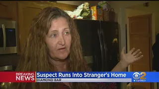 Diamond Bar Woman Comes Face-To-Face With Chase Suspect Who Burst Into Her Home