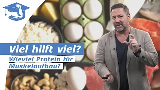 Wieviel Protein für Muskelaufbau?