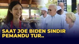 Saat Joe Biden Sindir Pemandu Tur KTT G20 di Tahura Ngurah Rai Bali