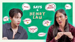 Henry Lau LOVES Nasi Lemak! Malaysian Food Taste Test with @henrylau | K-Lah!