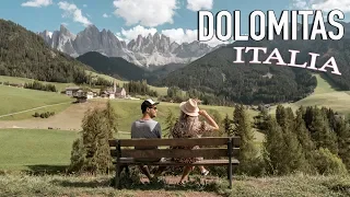 El paisaje MAS BONITO de DOLOMITAS. ITALIA | vlog 1