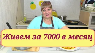 Меню! Живем на минималку , за 7000 в месяц ! Завтрак обед ужин! Экономное меню на неделю!№ 8-9 день.