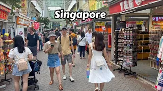 Singapore Walking Tour 4k - Chinatown Virtual Tour