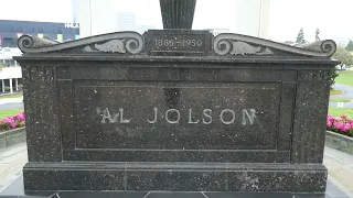 Singer Actor Al Jolson Grave Hillside Memorial Park Culver City LA California USA May 18, 2023