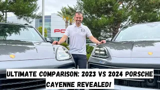 2024 Porsche Cayenne vs 2023 Porsche Cayenne: A Side-by-Side Comparison! Major Differences Revealed!