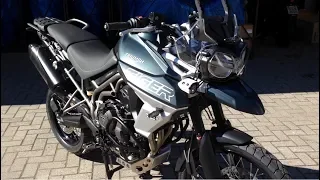 Chegada da Nova Triumph Tiger 800 XCA 2018 em Floripa