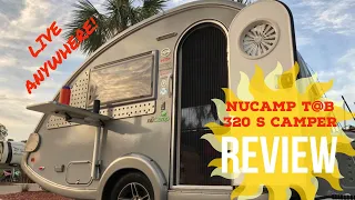 BEST TINY CAMPER REVIEW | 2018 NuCamp T@B 320 S Best Tiny House on Wheels