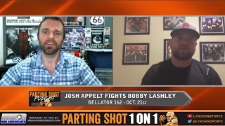 Bellator 162's Josh Appelt "I'm going to TKO Bobby Lashley in the 3rd"
