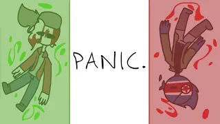 Panic - Animation Meme - Country Humans AU?