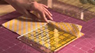 Quilty Boot Camp: How to Cut Strips Accurately