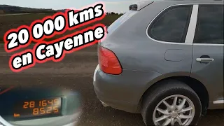 BILAN - 20000 km en Porsche CAYENNE V8 S