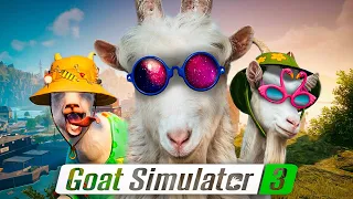 СИМУЛЯТОР КОЗЛА 3 Прохождение | Дикий угар и ржака - Goat Simulator 3