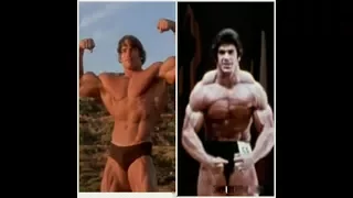 Arnold vs Lou bodybuilding motivation.