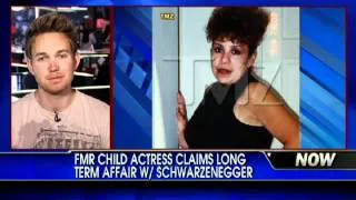 Fmr Child Star Claims Long-Term Affair with Schwarzenegger