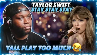 Taylor Swift - Stay Stay Stay (Taylor's Version) (Lyric Video) | Reaction