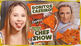 REACT CHEF SHOW COM RODRIGO APRESENTADOR | a Doll ensina a fazer Doritos caseiro !!!!