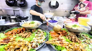 Extreme Seafood! XXL Seafood Platter at a Chinese Restaurant! #海鲜拼盘- Malaysia Street Food