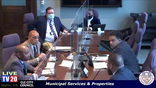 Municipal Services and Properties Committee Meeting, November 15, 2021