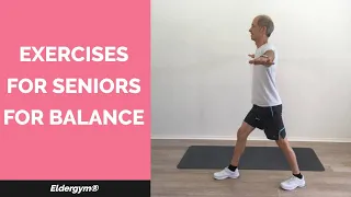 Exercises for Seniors For Balance, coordination and agility, fall prevention, senior balance exercis