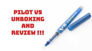 Pilot V5 UNBOXING and REVIEW !!!😎🔥 | SLEEK and SMOOTH ...