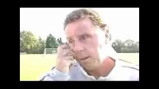 Harry Redknapp hates being hit by a football