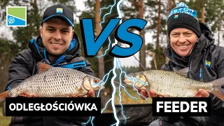 Wędkarski POJEDYNEK - ODLEGŁOŚCIÓWKA vs FEEDER + KONKURS | Adam Niemiec & Maciej Białdyga