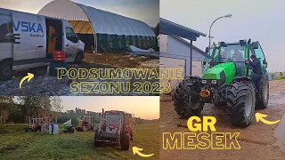 Podsumowanie sezonu 2023|Nowy nabytek!|Kolejny Deutz Fahr w gospodarstwie|