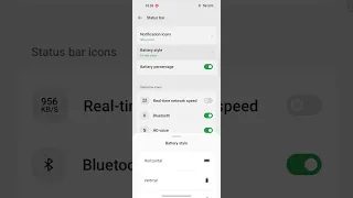 Here's How To Change Battery Icon Shape in oxygen OS 12 #oneplus #nord #oxygenos12 #android12