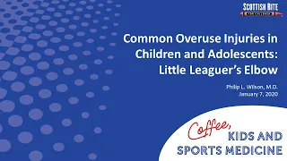 Coffee Kids and Sports Medicine - Little Leaguer's Elbow