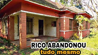 RICAÇO ABANDONOU SUA CASA MILHONARIA 👉 os móveis valem muito dinheiro 💰💸