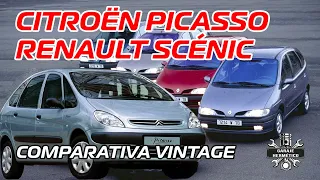 CITROËN PICASSO vs RENAULT SCÉNIC: Comparativa Coches Vintage