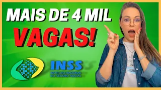 CONCURSO DO INSS PODE CHAMAR MAIS DE 4 MIL CANDIDATOS | TÉCNICO DO SEGURO SOCIAL | VAGAS