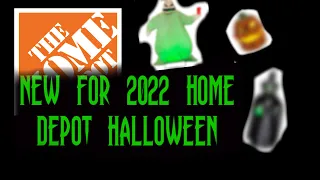 NEW FOR HOME DEPOT 2022 HALLOWEEN PROPS (FIRST LOOK!!)