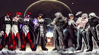 [Mugen KOF] Iori Yagami AD Team Vs New Final Rugal Team