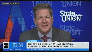 NH Gov. Chris Sununu to decide 'in next week or two' on White House run