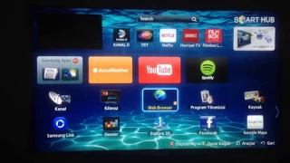 Samsung Smart TV Application Installation