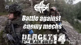 Biggest airsoft event in Sweden: BERGET 14 - Black Gold - Battle against enemy mechs!