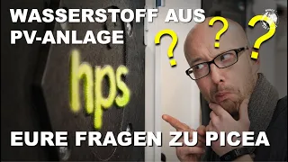 Photovoltaik Speicher für Wasserstoff? Fragen zu Picea von HPS