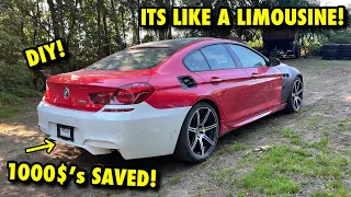 Rebuilding A 2018 BMW M6 From Copart! SAVING OVER 1000$ DIY! (Part 7)