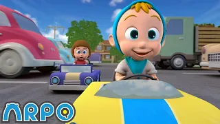 Baby Racer | ARPO The Robot | Full Episodes | Baby Compilation | Funny Kids Cartoons