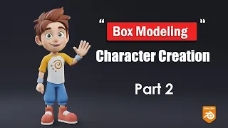 Modeling Character For Animation in Blender 3D Complete Process Part 2