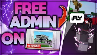 How to Get Admin On Brookhaven For Free ( ROBLOX TUTORIAL )