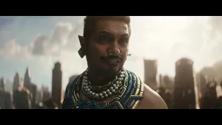 Namor mata a la reina Ramonda | Black Panther: Wakanda Forever | Español Latino