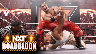 FULL MATCH – Tony D’Angelo vs. Carmelo Hayes — No. 1 Contender’s Match: NXT Roadblock 2024