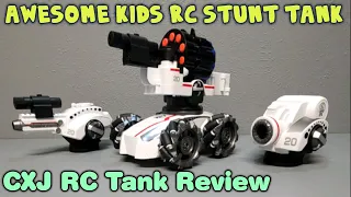 CXJ [3-in-1] Stunt RC Tank Full Review [Unboxing-Setup-How to] #CXJ #rc #fun #review